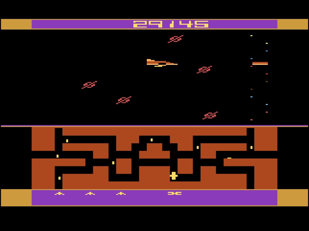 Gameplay of Flash Gordon for Atari 2600